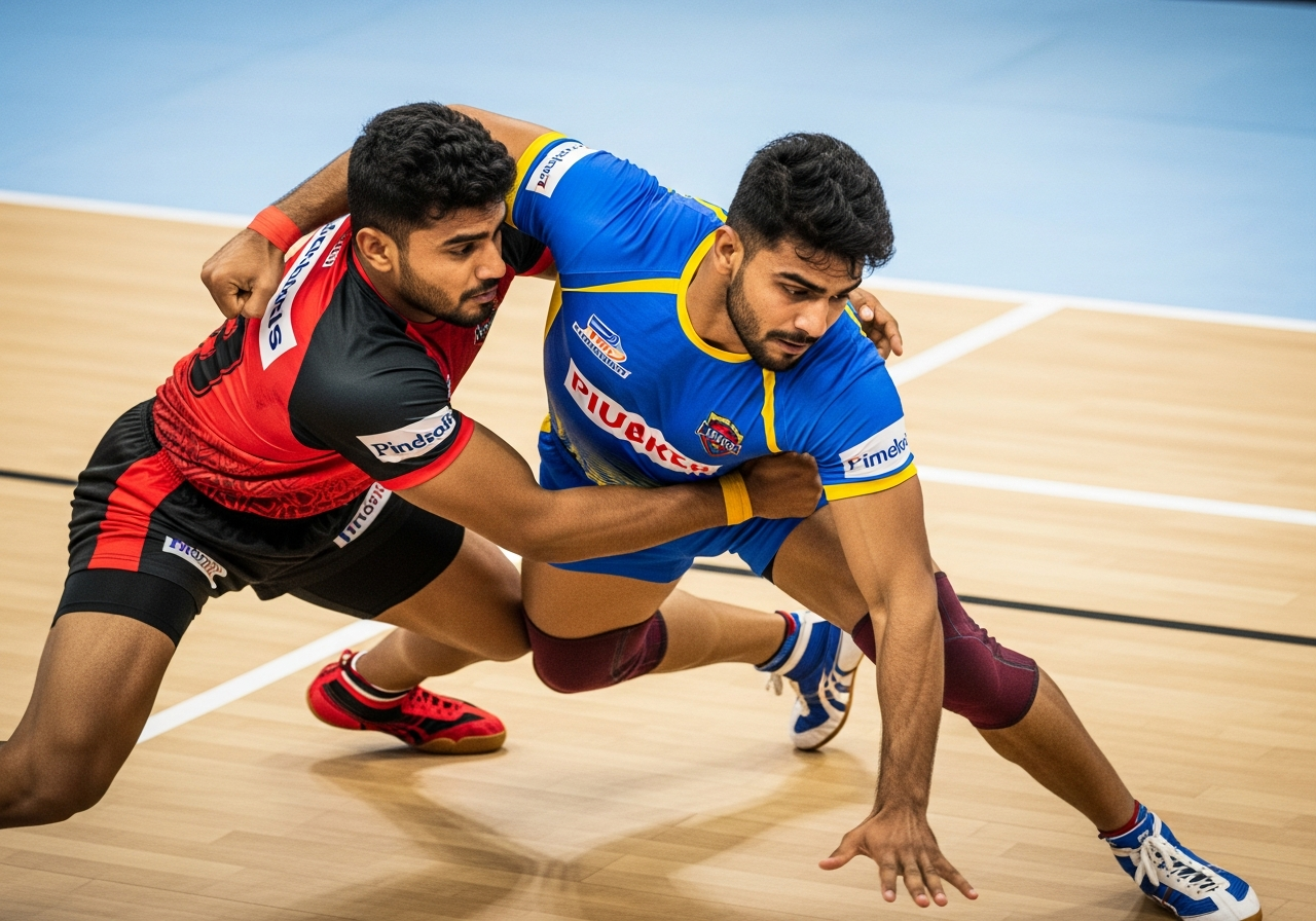 Betting on match winner in Pro Kabaddi from India